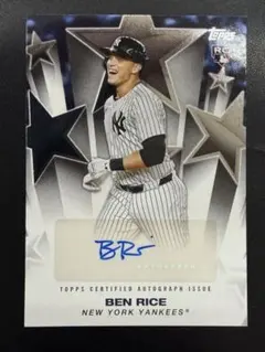 【Topps】Update RC 直筆サインカード　NY Ben Rice