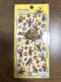 おさるのジョージプチドロップシール