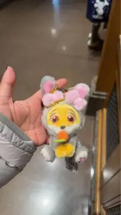 上海ディズニーランド ズートピア ぬいぐるみ フィニック ぬいぐるみキーチェーン