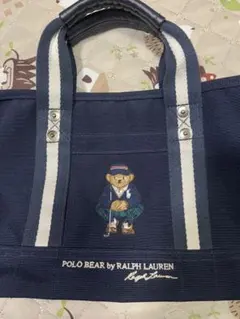 美品 ポロラルフローレン ビッグポニー刺繍 ゴルフシューズバッグ