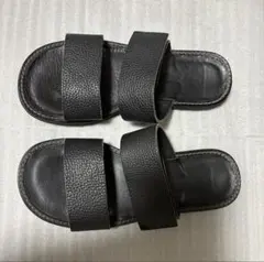 【最終価格】　I アイ　レザーサンダル　SIZE41 黒のサムネイル