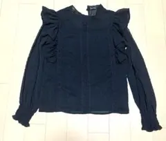 Private Passe フリルブラウス