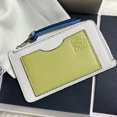 極美品 ロエベ アナグラム コインカードホルダー 箱付き