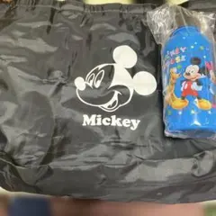 ミッキーマウス 保冷バッグとボトル セット新品未使用未開封。