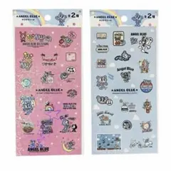 Angel Blue エンジェルブルー　キラキラシール　2枚セット