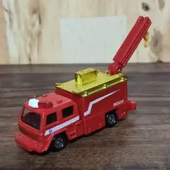 トミカ レスキュー工作車 おもちゃ缶 限定カラーのサムネイル