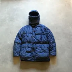 70s 黒タグ ビンテージ エディーバウアー カラコラム ダウン ジャケット