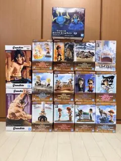 ワンピース ワールドコレクタブルフィギュア他　１５個　未開封　０７