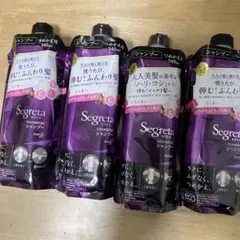 Segreta シャンプー 340ml 弾むふんわり髪 つめかえ用【４本セット】のサムネイル