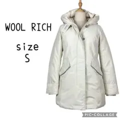 【美品】ウールリッチ★Arctic Parka　ダウンコート　フード　アイボリーのサムネイル