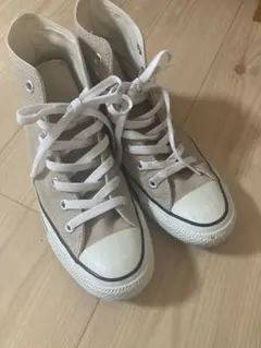 コンバース オールスター ベージュ ハイカット スニーカー 24.0