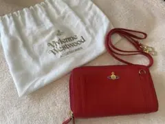 【値下げ【美品】Vivienne Westwood 肩掛け財布 ショルダーバッグ