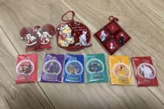 ディズニー　チャーム　キーホルダー
