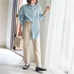 《コーエン/coen》【S】デニム ストレート クリーム色 カジュアル シンプル
