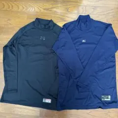 Under Armour & Mizuno アンダーシャツ 2点セット