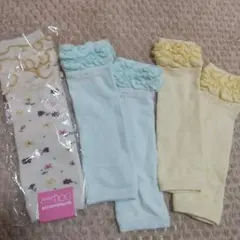 3セット(新品、中古) オリーフデオリーブドールミニ レッグウォーマー