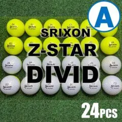 【A49】SRIXON Z-STAR DIVID 黄ロストボール 24球のサムネイル