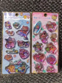 【正規品】ウォーターインシール　サンリオ　日焼けキティ　サンリオキャラクターズ