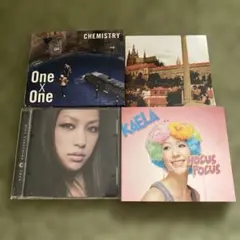 邦楽CD 4枚セット CHEMISTRY 宇多田ヒカル 中島美嘉 木村カエラ