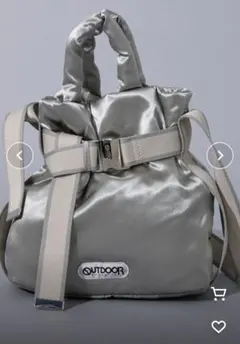 ★(OUTDOOR PRODUCTS)2way ベルトトートバッグ Sのサムネイル