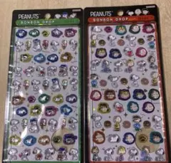 スヌーピーボンボンドロップシール2セット