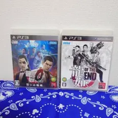 【PS3】　2枚セット　龍が如く OF THE END　/　0 誓いの場所