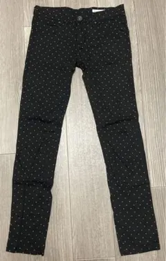 natural garment ICCO スキニーパンツ　水玉　ドット柄　Mのサムネイル