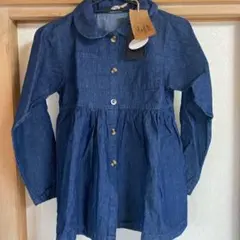 ワンピース　130 デニム　チュニック　新品