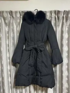 RUIRUE BOUTIQUEフォックスファー付きフードダウン　S 美品