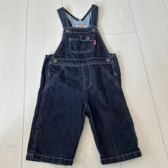 ミキハウス MIKIHOUSE デニム オーバーオール Mサイズ