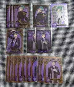ツイステ ジェイド フロイド メタルカード ウエハース