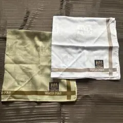 特価！未使用品　WORLD POLO ハンカチ 2枚セット