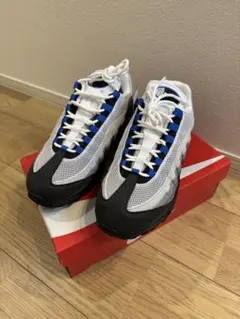 Nike Air Max 95 OG White/Blue Spark