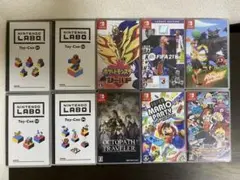 Nintendo Switch ソフト 10本セット ポケモン マリオ FIFA