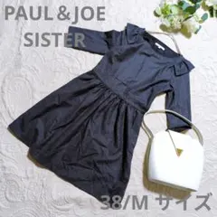 【PAUL & JOE SISTER】 半袖ワンピース 38/M　ブラックのサムネイル