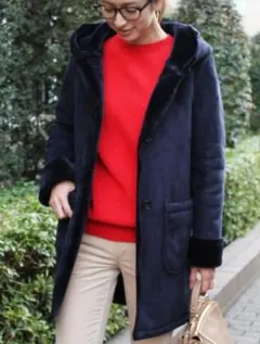 BEAUTY&YOUTH UNITED ARROWS フェイクムートンコート