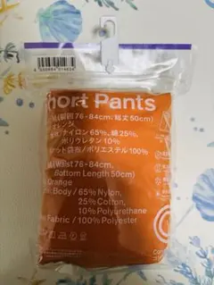 Convenience Wear ショートパンツ オレンジ Mサイズ