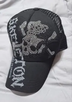 Ed Hardy スカル メッシュキャップ y2k - メルカリ
