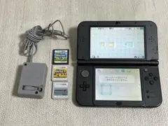 上画面IPS Newニンテンドー3DS LL メタリックブラック 本体