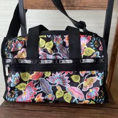 LeSportsac レスポートサック ボストンバッグ 花柄 - メルカリ