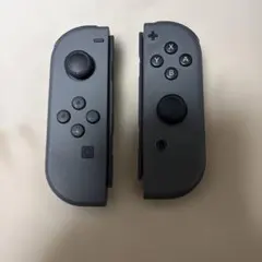 Nintendo Switch ジョイコン グレー 黒 ニンテンドー　純正品