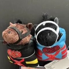 競馬マスコット お守り　ぬいぐるみセット