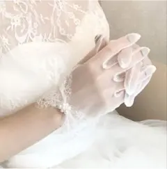 ANNANWEDDING ウェディンググローブ　H43