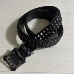希少品　FUGA フーガ　ヴィンテージ　レザーベルト　スタッズ　ラインストーン 希少品 FUGA フーガ ヴィンテージ レザーベルト スタッズ ライン