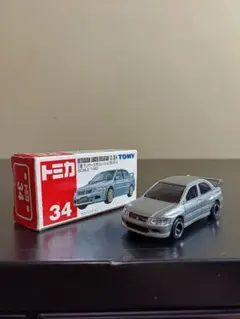 ◇絶版トミカ◇NO.34 三菱 ランサーエボリューションⅦ GT-A ランエボ
