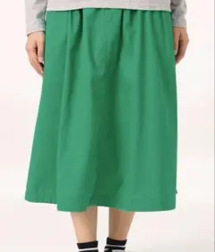 新品　CHUMS ロングスカート チャムス　グリーンのサムネイル