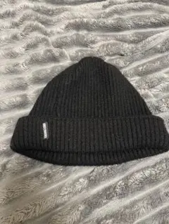 ワコマリア　ウール100% ブラックニット帽