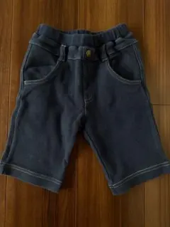 familiar90cm デニムハーフパンツ