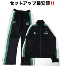 XLARGE×PUMA ナイロンジャケット パンツ セットアップ ブラック M