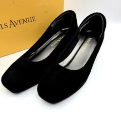 HILLS AVENUE ウェッジソール パンプス ブラックのサムネイル